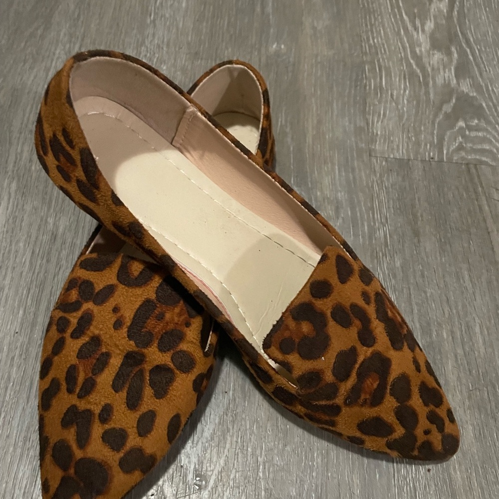 Leopard Print Women's Flats